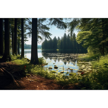 Tableau Lac Forêt
